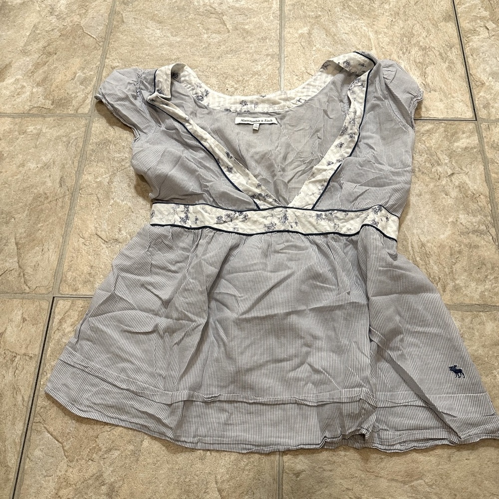 Vintage Abercrombie & Fitch Babydoll Top